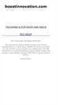 Mobile Screenshot of boostinnovation.com